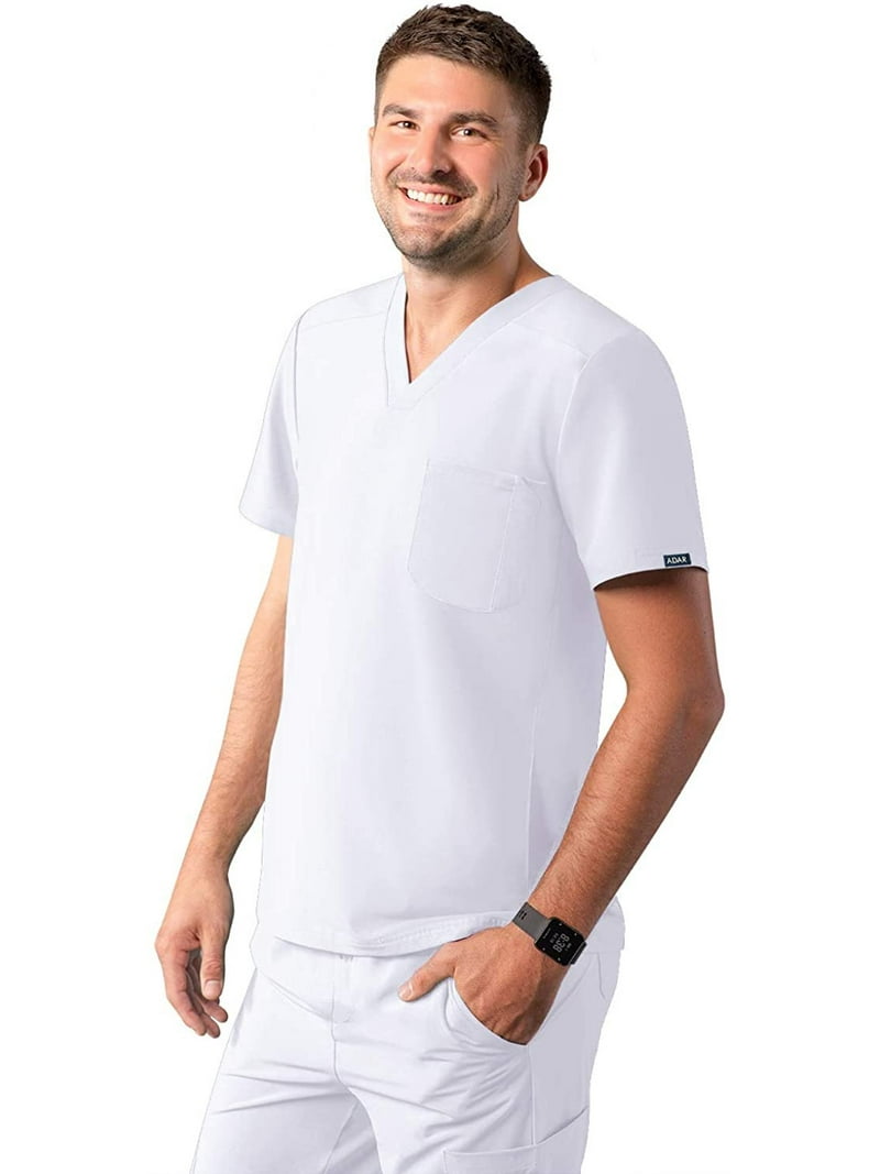 Adar Universal Unisex Scrubs - Haut de Gommage Tunique à col en