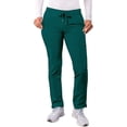 thumbnail image 1 of Adar Addition Scrubs for Women - Skinny Leg Cargo Drawstring Scrub Pants - A6104 - Dark Teal - M, 1 of 7