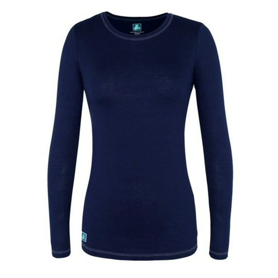 Adar Long Sleeve Fitted Underscrub Tee Shirt
