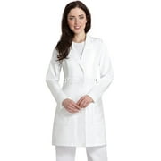 Adar Pop-Stretch Junior Fit Womens 36" Tab-Waist Lab Coat