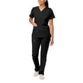 thumbnail image 1 of Adar Pro Breakthrough Plus Scrub Set For Women - Enhanced V-Neck Top & Multi Pocket Pants - Petite / Tall, 1 of 7
