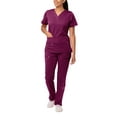 thumbnail image 1 of Adar Pro Breakthrough Plus Scrub Set For Women - Enhanced V-Neck Top & Multi Pocket Pants, 1 of 7