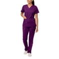 thumbnail image 1 of Adar Pro Breakthrough Plus Scrub Set For Women - Enhanced V-Neck Top & Multi Pocket Pants, 1 of 1