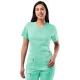 thumbnail image 1 of Adar Pro Scrubs For Women - Elevated V-Neck Scrub Top, 1 of 7