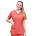 thumbnail image 1 of Adar Pro Scrubs For Women - Elevated V-Neck Scrub Top, 1 of 7