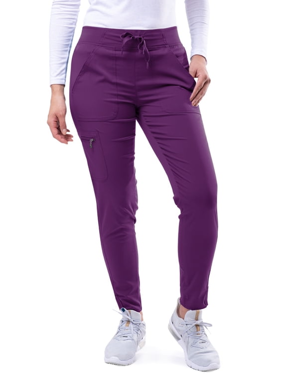 Pro Scrubs For Women - Fashionable Yoga Jogger Scrub Pants