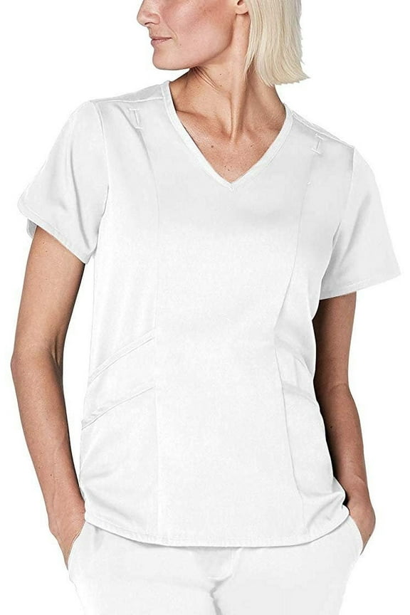 Pro Scrubs For Women - Modern V-Neck Scrub Top