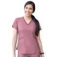 thumbnail image 1 of Adar Pro Scrubs For Women - Modern V-Neck Scrub Top, 1 of 7