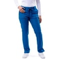 thumbnail image 1 of Adar Pro Scrubs For Women - Skinny Leg Yoga Scrub Pants - P4100 - Royal Blue - XL, 1 of 6