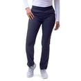 thumbnail image 1 of Adar Pro Scrubs For Women - Skinny Leg Yoga Scrub Pants - P7102 - Navy - XXS, 1 of 7