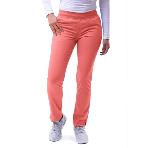 Adar Pro Scrubs For Women - Skinny Leg Yoga Scrub Pants