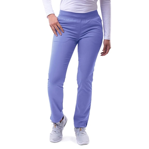 Adar Pro Scrubs For Women - Skinny Leg Yoga Scrub Pants