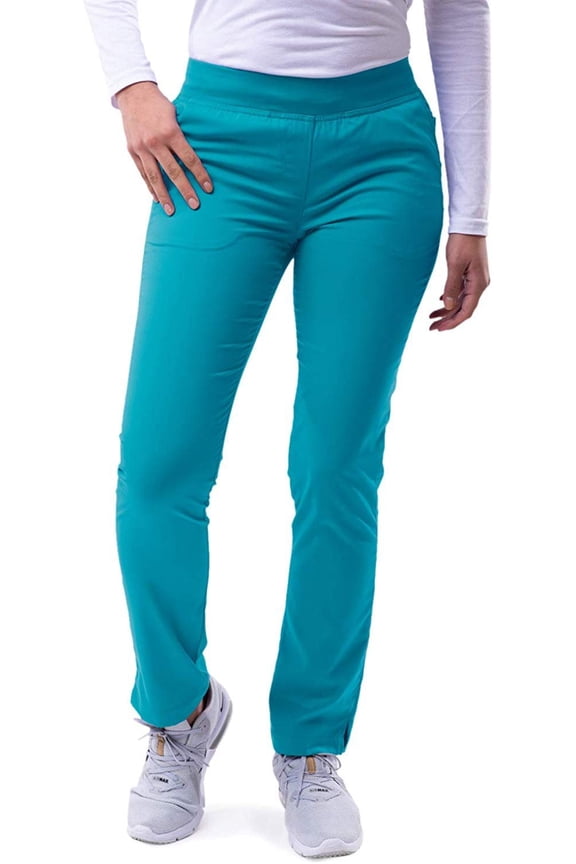 Pro Scrubs For Women - Skinny Leg Yoga Scrub Pants