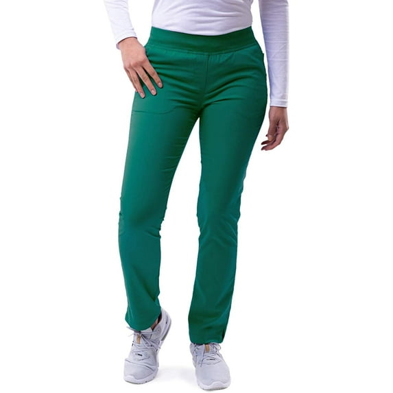Adar Pro Scrubs For Women - Skinny Leg Yoga Scrub Pants