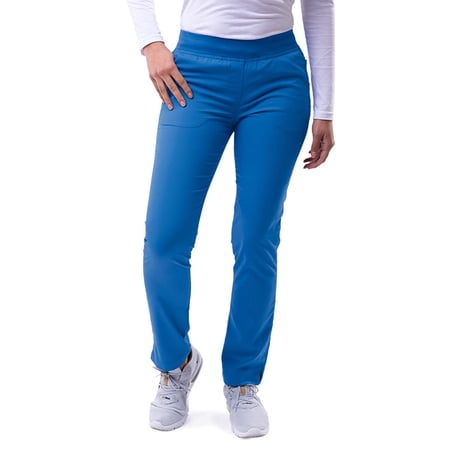 Adar Pro Scrubs For Women - Skinny Leg Yoga Scrub Pants