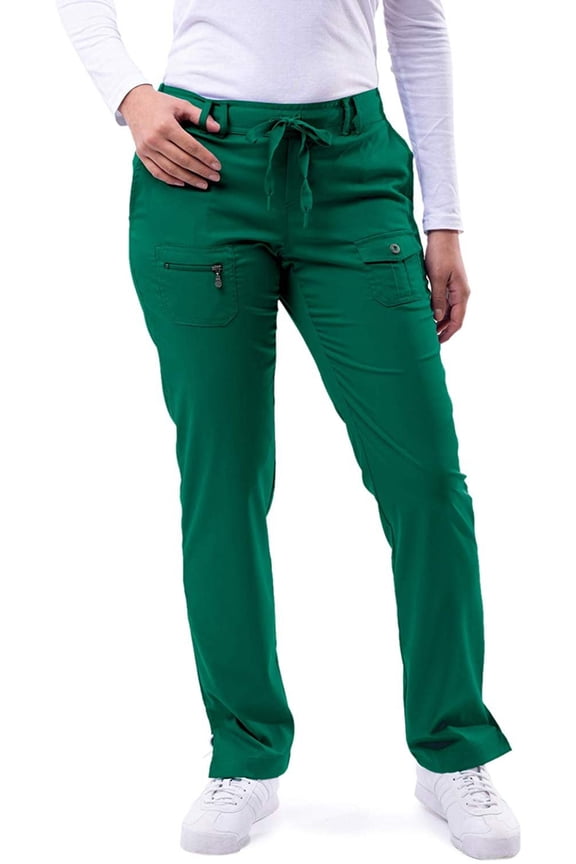 Pro Scrubs For Women - Skinny Leg Yoga Scrub Pants