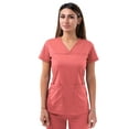 thumbnail image 1 of Adar Pro Scrubs For Women - Sweetheart V-Neck Scrub Top, 1 of 7