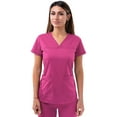 thumbnail image 1 of Adar Pro Scrubs For Women - Sweetheart V-Neck Scrub Top, 1 of 6