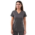 thumbnail image 1 of Adar Pro Scrubs For Women - Sweetheart V-Neck Scrub Top, 1 of 6
