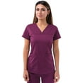 thumbnail image 1 of Adar Pro Scrubs For Women - Sweetheart V-Neck Scrub Top, 1 of 6