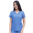 thumbnail image 1 of Adar Pro Scrubs For Women - Sweetheart V-Neck Scrub Top, 1 of 7