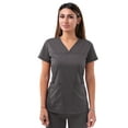 thumbnail image 1 of Adar Pro Scrubs For Women - Sweetheart V-Neck Scrub Top, 1 of 7