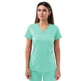 thumbnail image 1 of Adar Pro Scrubs For Women - Sweetheart V-Neck Scrub Top, 1 of 7