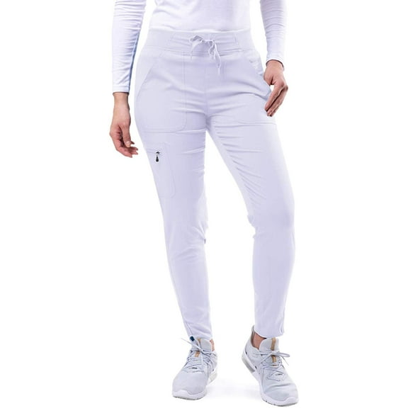 Adar Pro Scrubs For Women - Ultimate Yoga Jogger Scrub Pants - P7104