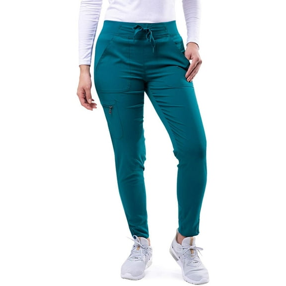 Adar Pro Scrubs For Women - Ultimate Yoga Jogger Scrub Pants - P7104