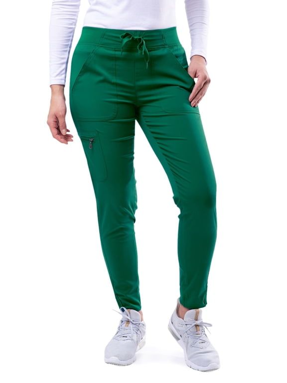 Pro Scrubs For Women - Ultimate Yoga Jogger Scrub Pants - Tall