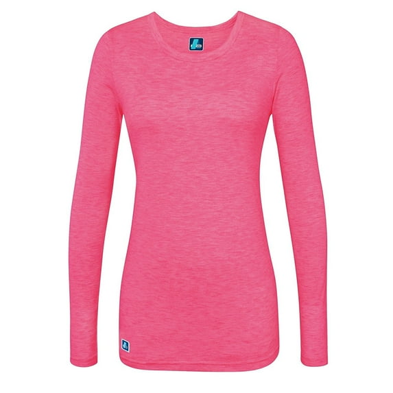 Adar Underscrubs for Women - Long Sleeve Underscrub Comfort Tee