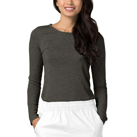 Adar Underscrubs for Women - Long Sleeve Underscrub Comfort Tee