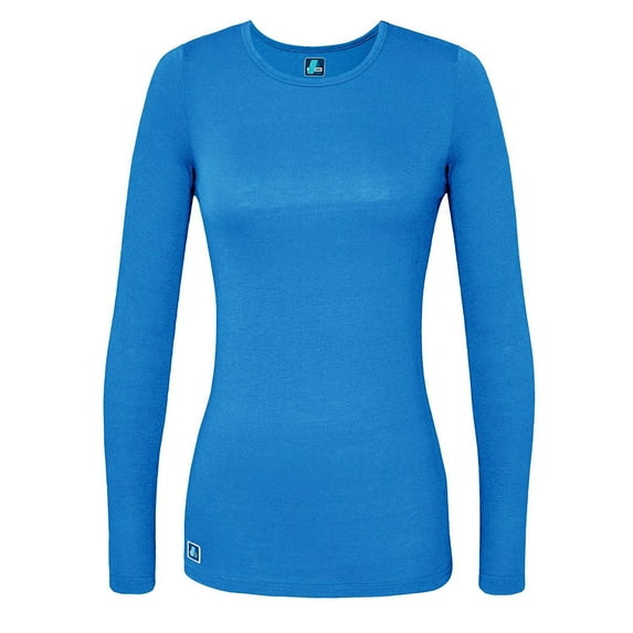 Adar Underscrubs for Women - Long Sleeve Underscrub Comfort Tee