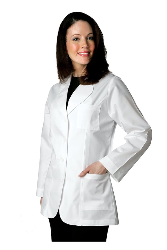 Universal 30" Women's Princess Cut Consultation Coat