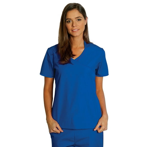 Adar Universal Asian Style Contrast Trim Top (Available in 22 Solid Colors)