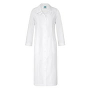Adar Universal Double Embroidered Collar Scrub Dress