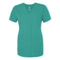 thumbnail image 1 of Adar Universal Double Pocket Snap Front Top (Available in 39 colors) - 604 - Surgical Green - M, 1 of 8