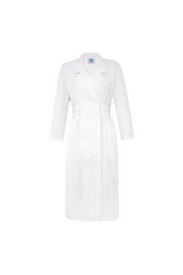 long sleeve white nurse dress Inner Dress Long Sleeve - Nursing - White