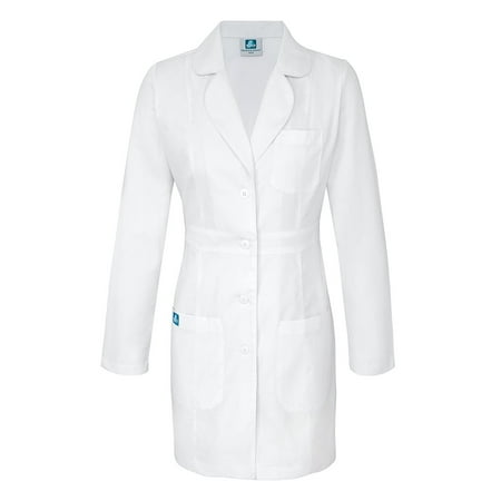 Adar Universal Lab Coats For Women - Belted 33" Lab Coat - 2817 - White - 2X