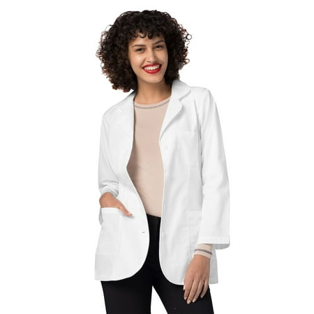 Adar Universal Lab Coats For Women - Princess Cut 30" Consultation Lab Coat - 806 - White - XXS