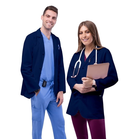 Adar Universal Mens Lab Coats - Classic 31" Consultation Lab Coat
