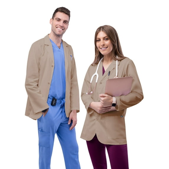 Adar Universal Mens Lab Coats - Classic 31" Consultation Lab Coat