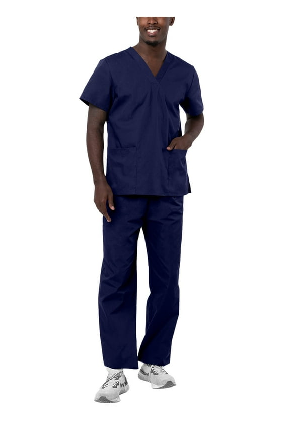 Universal Mens Scrubs - Unisex Drawstring Scrub Set