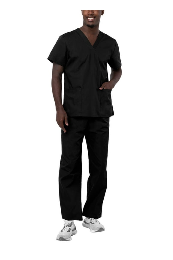 Universal Mens Scrubs - Unisex Drawstring Scrub Set