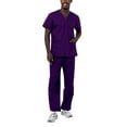 thumbnail image 1 of Adar Universal Mens Scrubs - Unisex Drawstring Scrub Set, 1 of 7