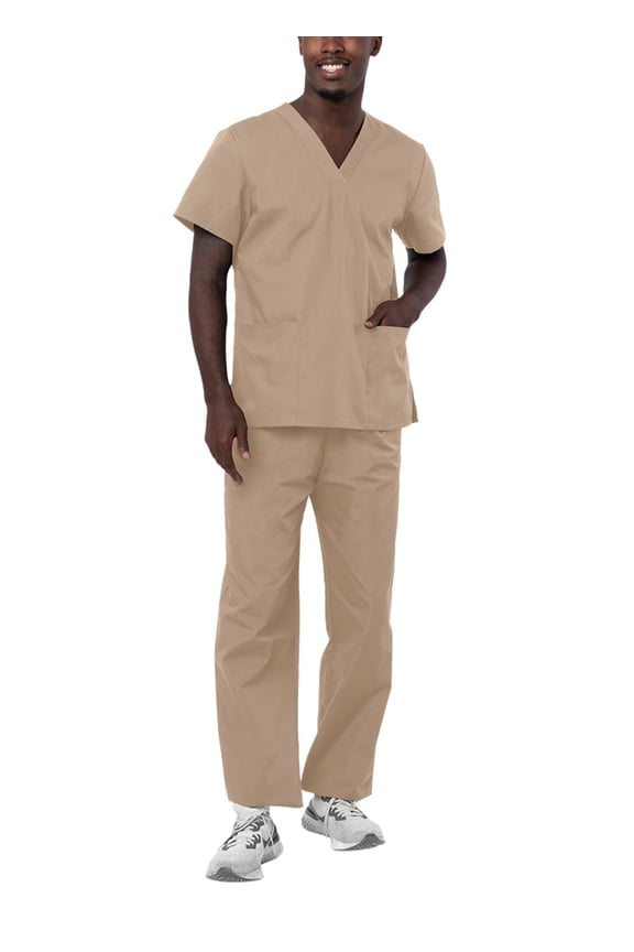 Universal Mens Scrubs - Unisex Drawstring Scrub Set