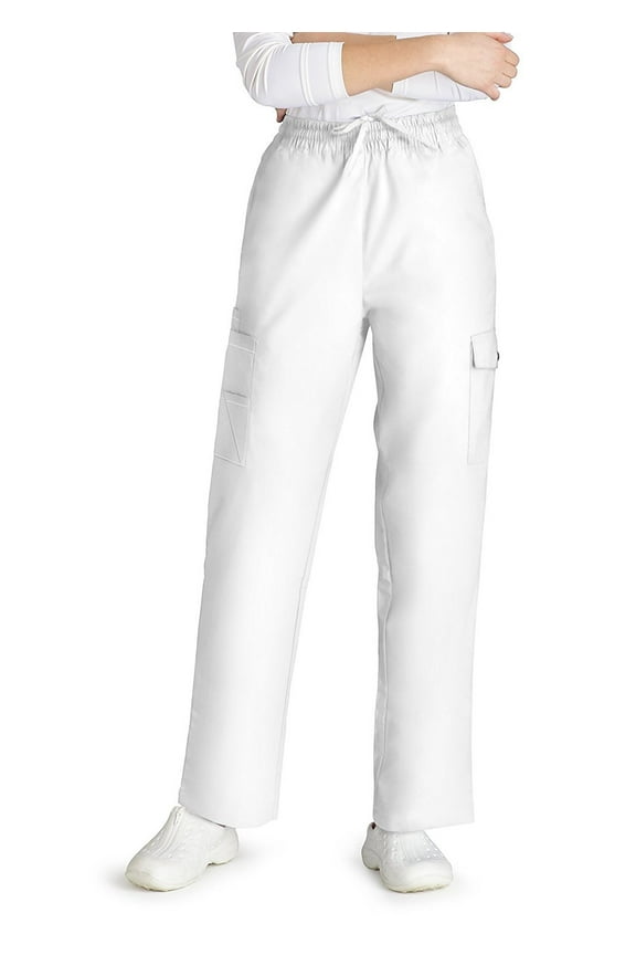 Universal Natural-Rise Multipocket Cargo Tapered Leg Scrub Pants