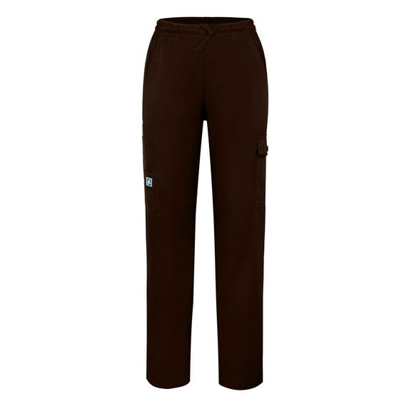 Adar Universal Natural-Rise Multipocket Cargo Tapered Leg Scrub Pants