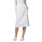 Adar Universal Scrub Skirts For Women - A-Line Cargo Pocket Scrub Skirt