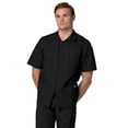 thumbnail image 1 of Adar Universal Scrubs For Men - Zippered Short Sleeved Scrub Jacket, 1 of 7